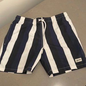 Bather Striped Swim Bathing Suit / Shorts